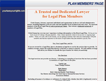 Tablet Screenshot of clydeeismanlegalplan.com